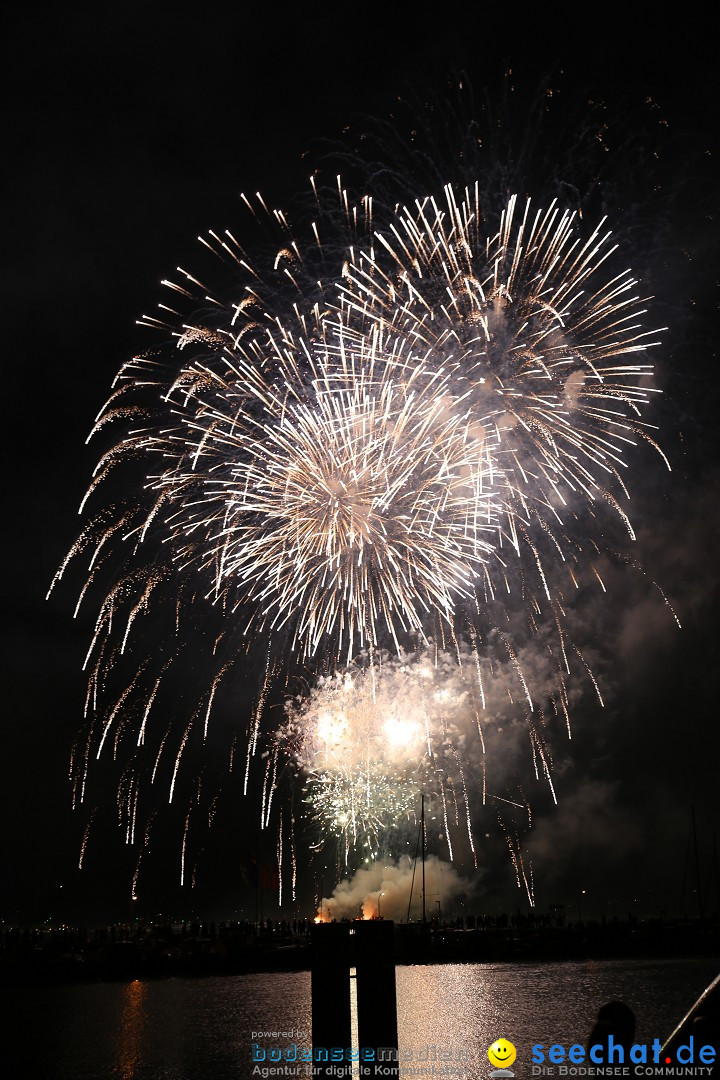 SEENACHTFEST mit Feuerwerk: Konstanz am Bodensee, 08.08.2015