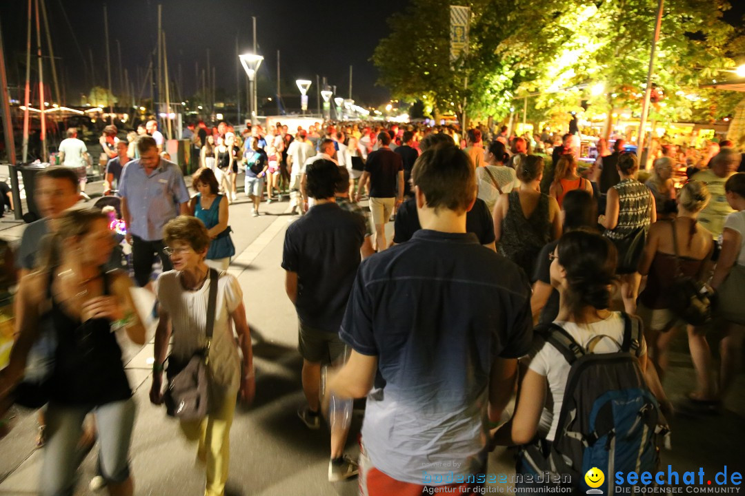 SEENACHTFEST mit Feuerwerk: Konstanz am Bodensee, 08.08.2015