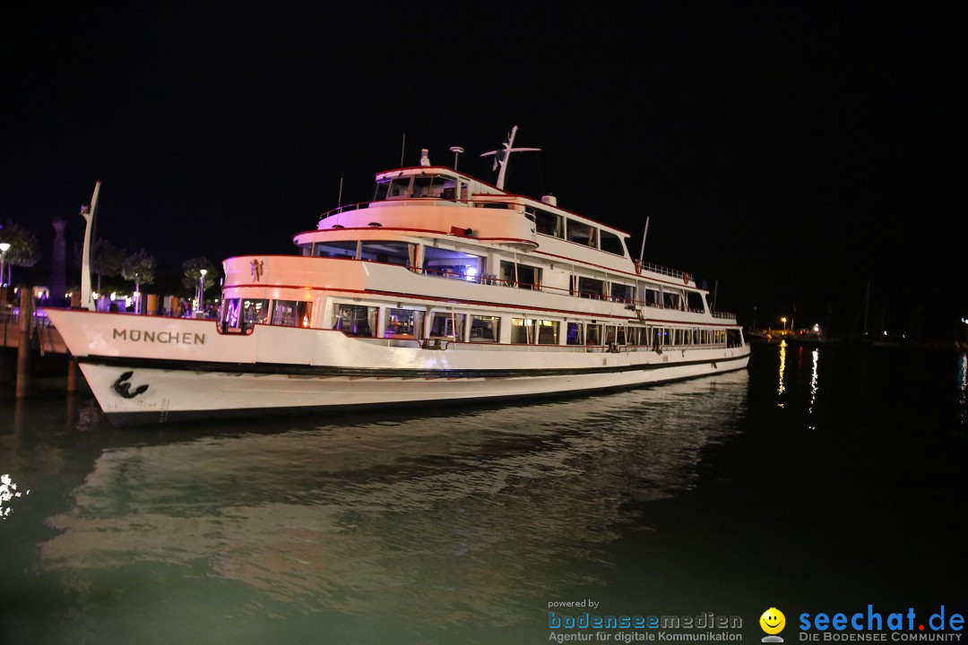 SEENACHTFEST mit Feuerwerk: Konstanz am Bodensee, 08.08.2015