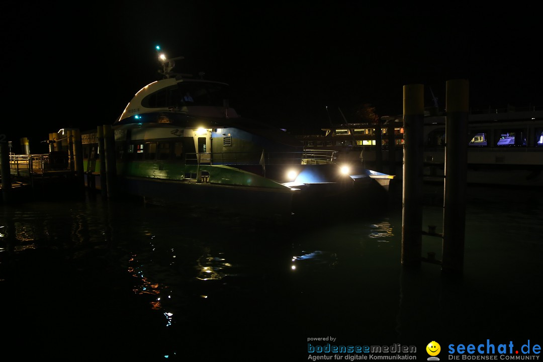 SEENACHTFEST mit Feuerwerk: Konstanz am Bodensee, 08.08.2015