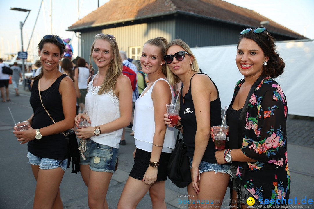 SEENACHTFEST mit Feuerwerk: Konstanz am Bodensee, 08.08.2015