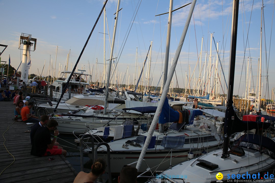 SEENACHTFEST mit Feuerwerk: Konstanz am Bodensee, 08.08.2015