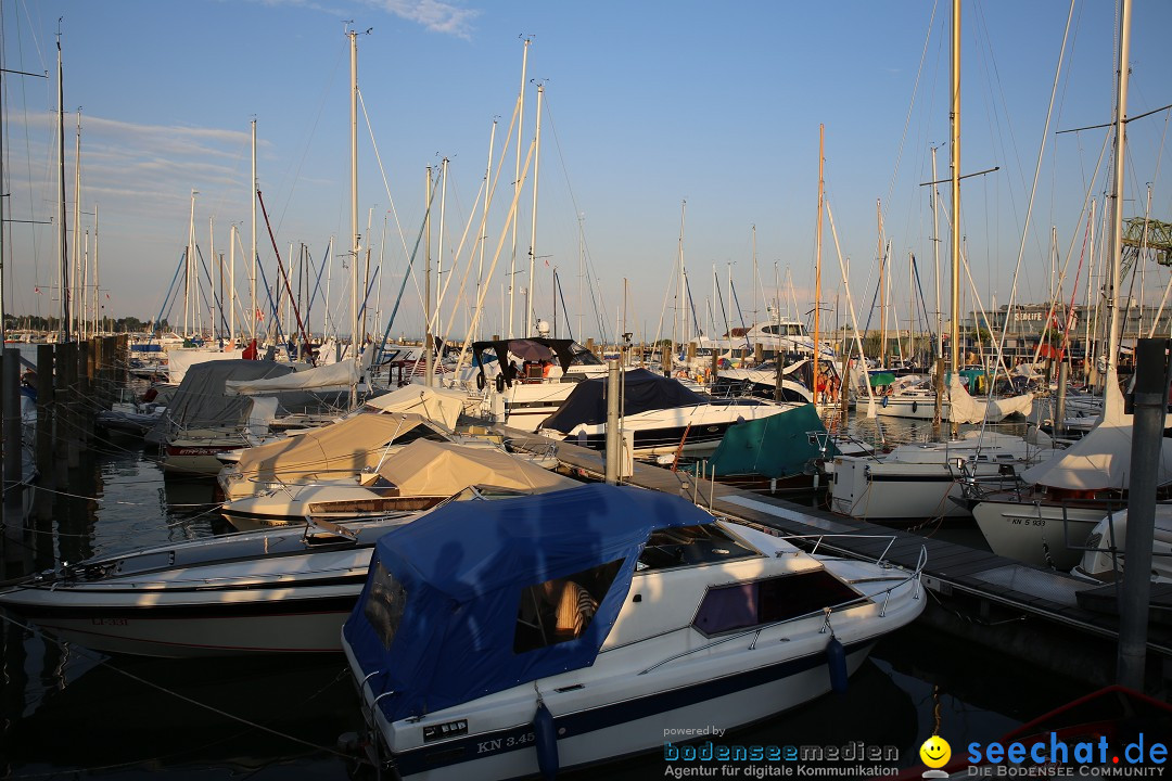 SEENACHTFEST mit Feuerwerk: Konstanz am Bodensee, 08.08.2015