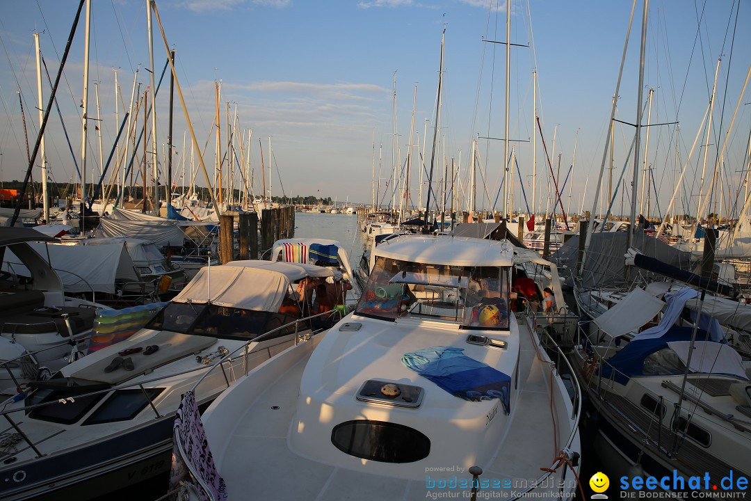 SEENACHTFEST mit Feuerwerk: Konstanz am Bodensee, 08.08.2015