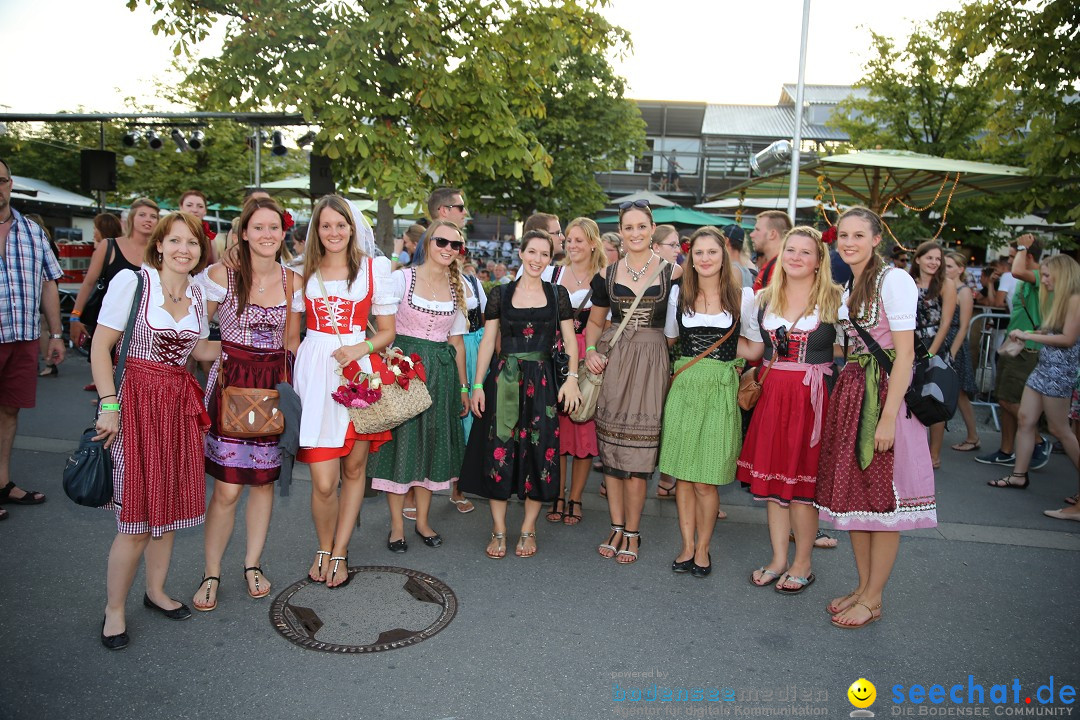 SEENACHTFEST mit Feuerwerk: Konstanz am Bodensee, 08.08.2015