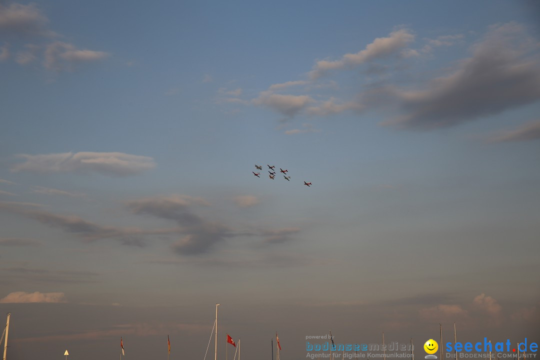 SEENACHTFEST mit Feuerwerk: Konstanz am Bodensee, 08.08.2015