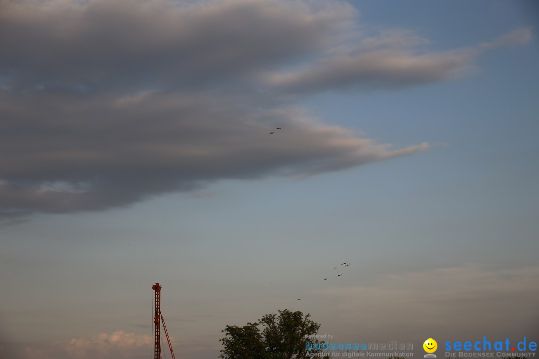 SEENACHTFEST mit Feuerwerk: Konstanz am Bodensee, 08.08.2015