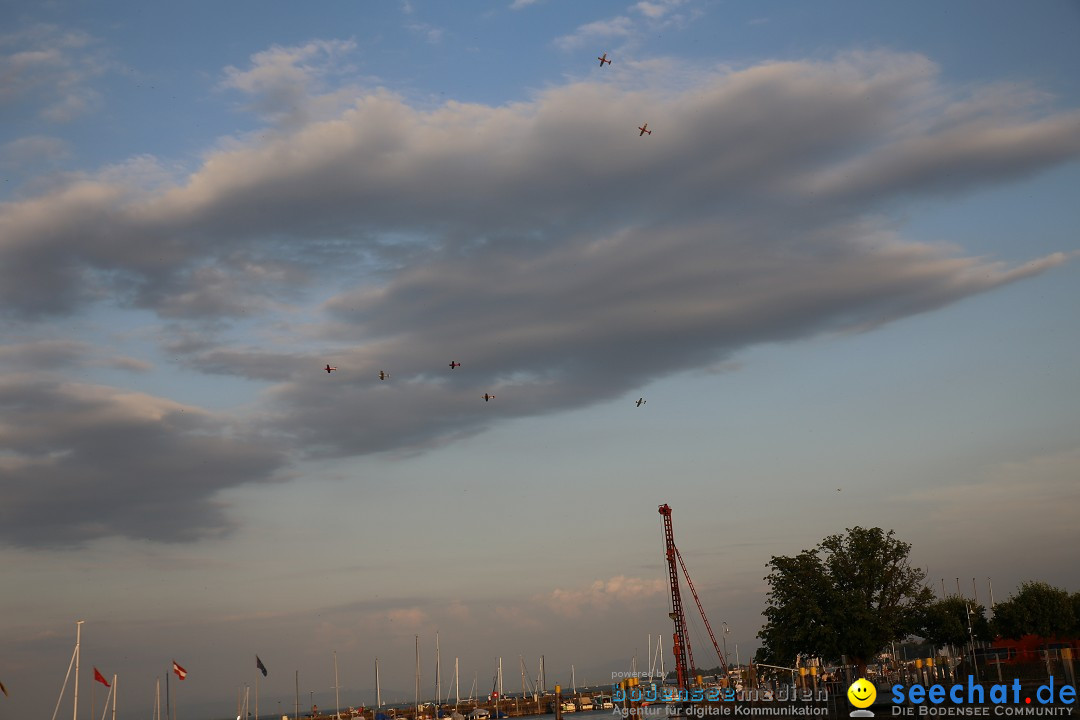 SEENACHTFEST mit Feuerwerk: Konstanz am Bodensee, 08.08.2015