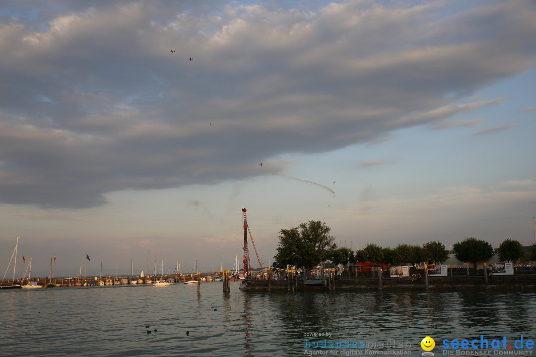 SEENACHTFEST mit Feuerwerk: Konstanz am Bodensee, 08.08.2015