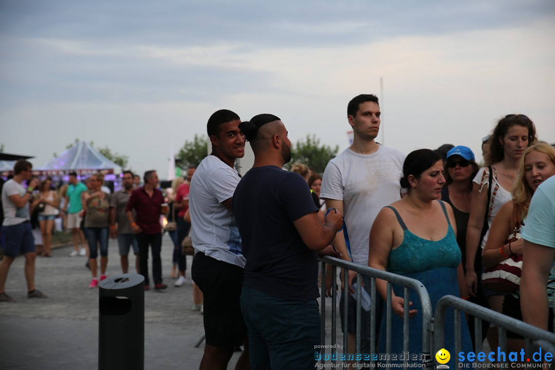 SEENACHTFEST mit Feuerwerk: Konstanz am Bodensee, 08.08.2015