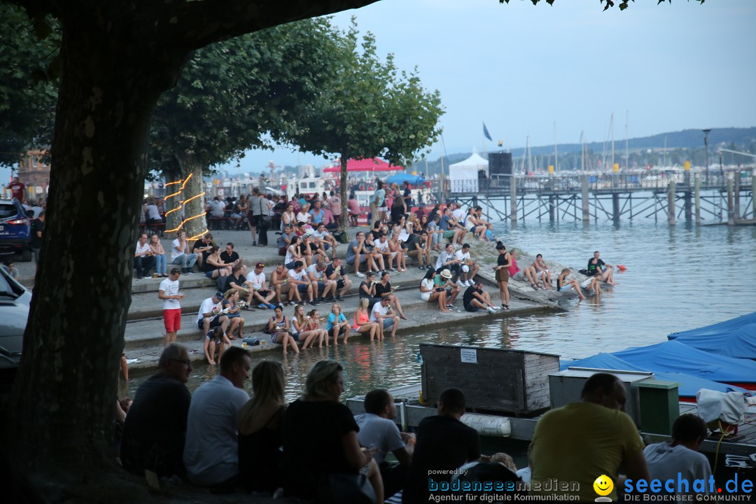 SEENACHTFEST mit Feuerwerk: Konstanz am Bodensee, 08.08.2015