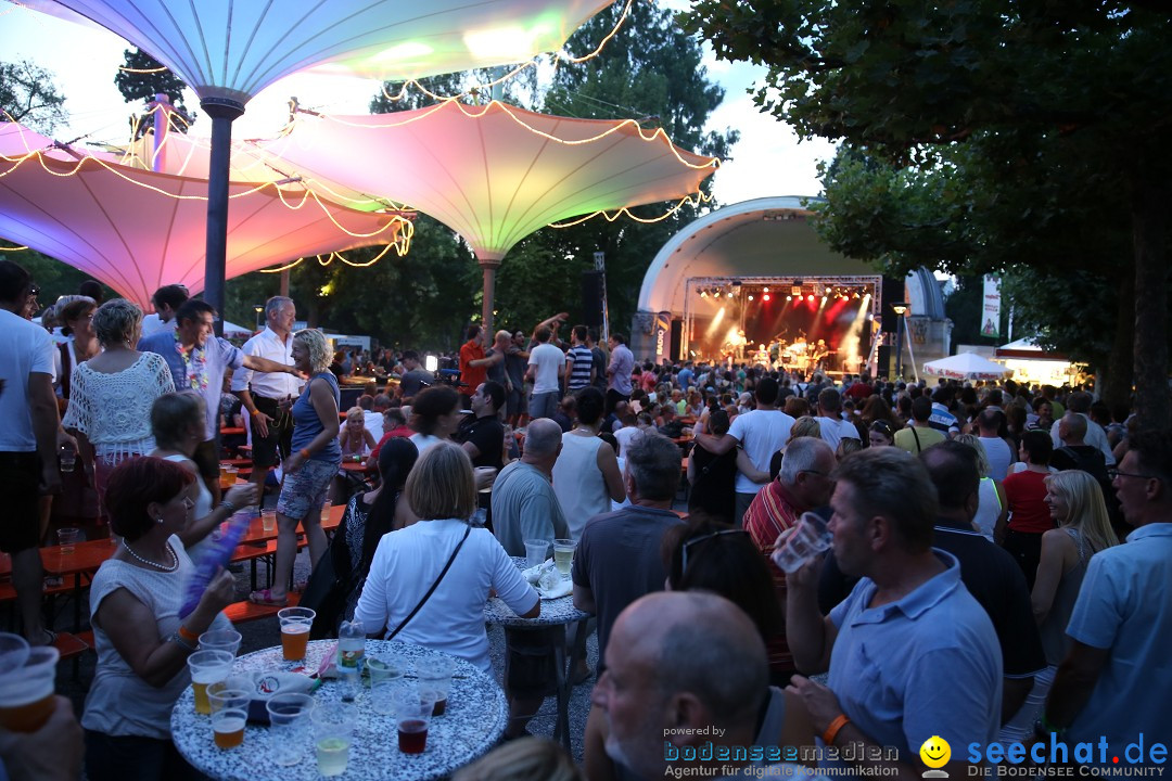 SEENACHTFEST mit Feuerwerk: Konstanz am Bodensee, 08.08.2015