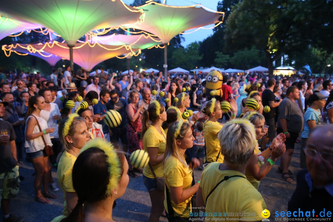 SEENACHTFEST mit Feuerwerk: Konstanz am Bodensee, 08.08.2015