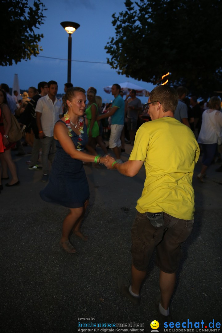 SEENACHTFEST mit Feuerwerk: Konstanz am Bodensee, 08.08.2015