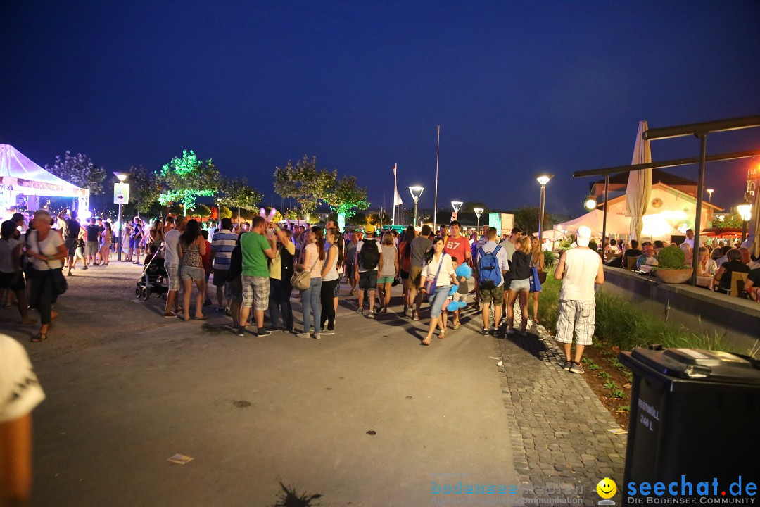 SEENACHTFEST mit Feuerwerk: Konstanz am Bodensee, 08.08.2015