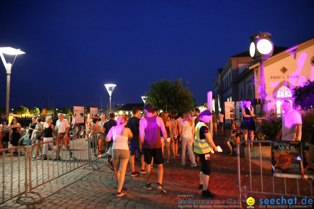 SEENACHTFEST mit Feuerwerk: Konstanz am Bodensee, 08.08.2015