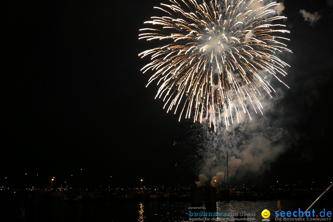 SEENACHTFEST mit Feuerwerk: Konstanz am Bodensee, 08.08.2015