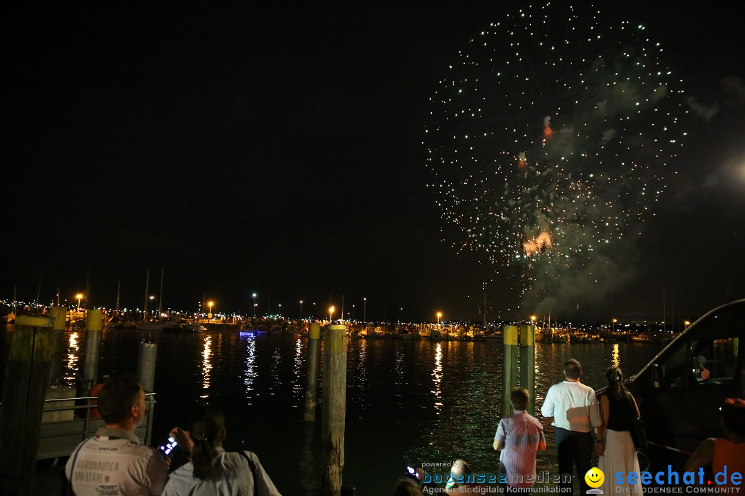 SEENACHTFEST mit Feuerwerk: Konstanz am Bodensee, 08.08.2015