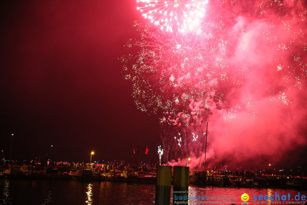 SEENACHTFEST mit Feuerwerk: Konstanz am Bodensee, 08.08.2015