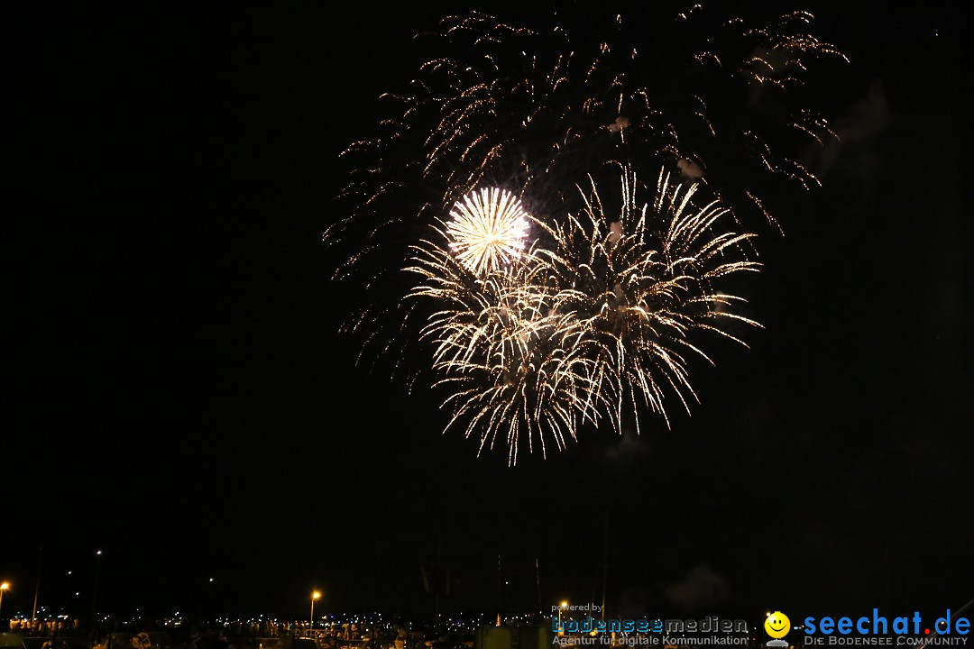 SEENACHTFEST mit Feuerwerk: Konstanz am Bodensee, 08.08.2015