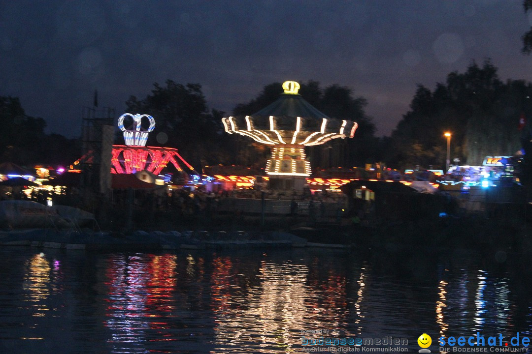 SEENACHTFEST mit Feuerwerk: Kreuzlingen am Bodensee, 08.08.2015