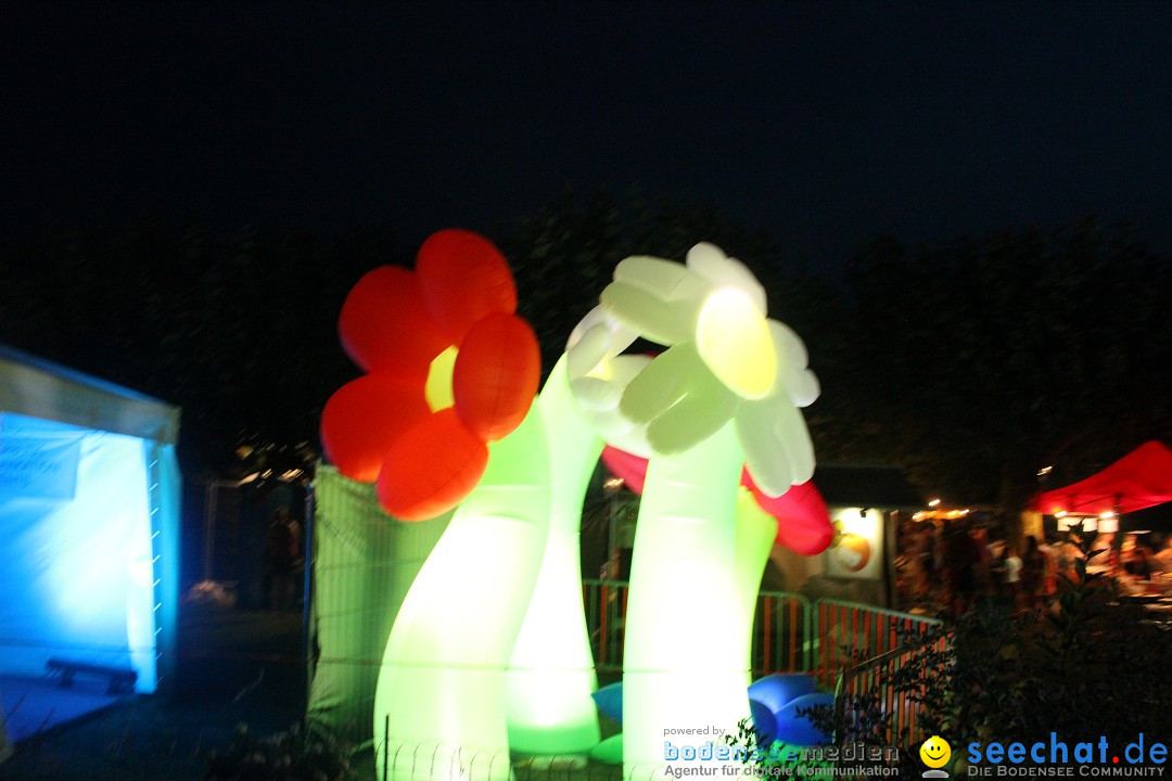 SEENACHTFEST mit Feuerwerk: Kreuzlingen am Bodensee, 08.08.2015