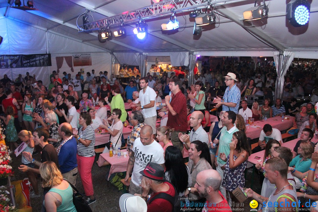 SEENACHTFEST mit Feuerwerk: Kreuzlingen am Bodensee, 08.08.2015