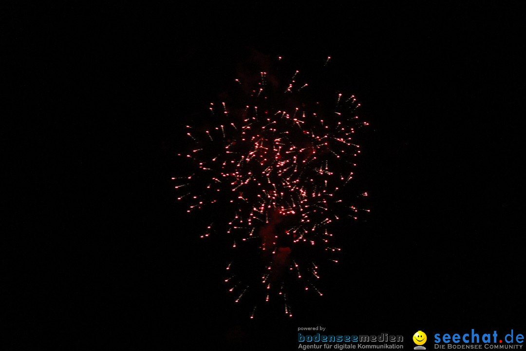 SEENACHTFEST mit Feuerwerk: Kreuzlingen am Bodensee, 08.08.2015