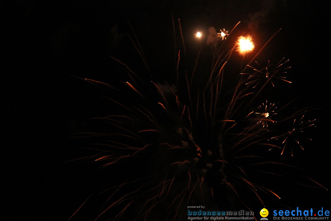 SEENACHTFEST mit Feuerwerk: Kreuzlingen am Bodensee, 08.08.2015