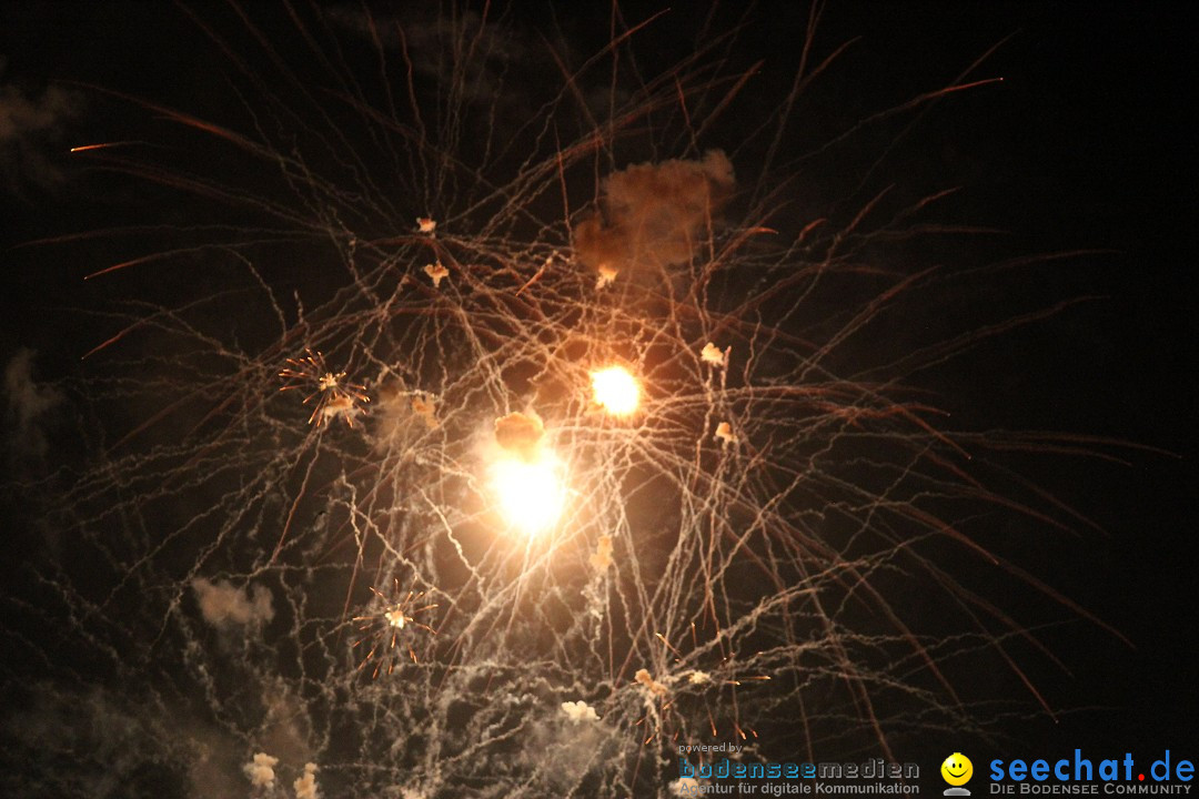 SEENACHTFEST mit Feuerwerk: Kreuzlingen am Bodensee, 08.08.2015