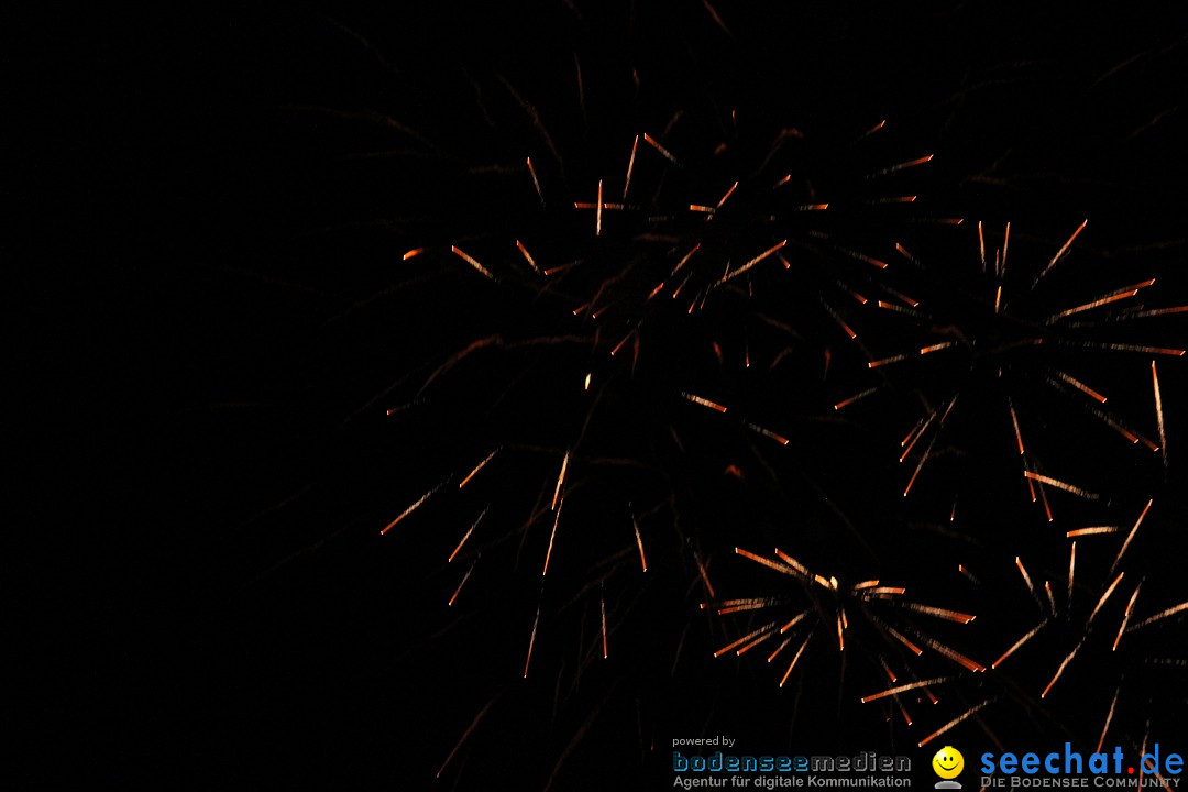 SEENACHTFEST mit Feuerwerk: Kreuzlingen am Bodensee, 08.08.2015