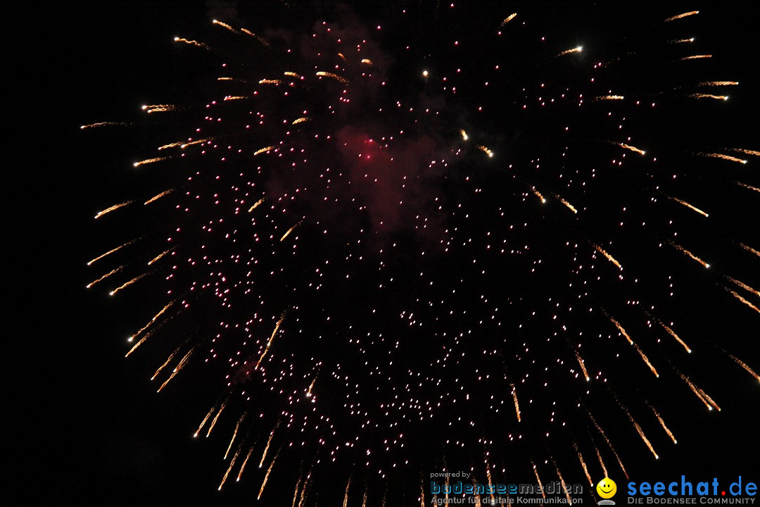 SEENACHTFEST mit Feuerwerk: Kreuzlingen am Bodensee, 08.08.2015