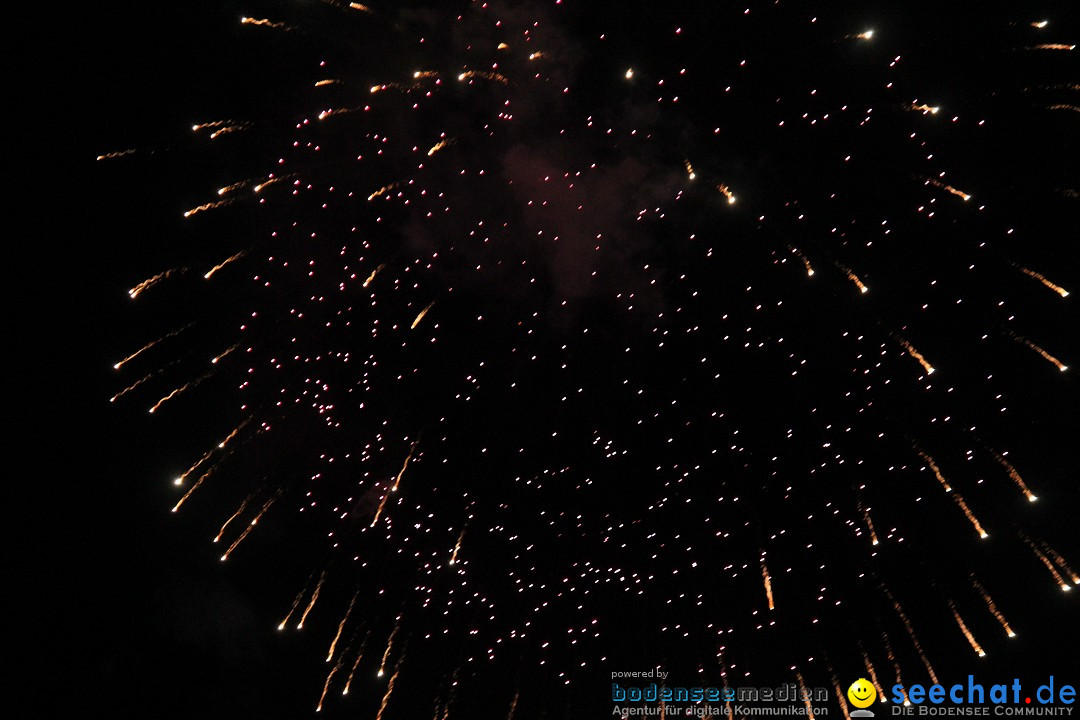 SEENACHTFEST mit Feuerwerk: Kreuzlingen am Bodensee, 08.08.2015