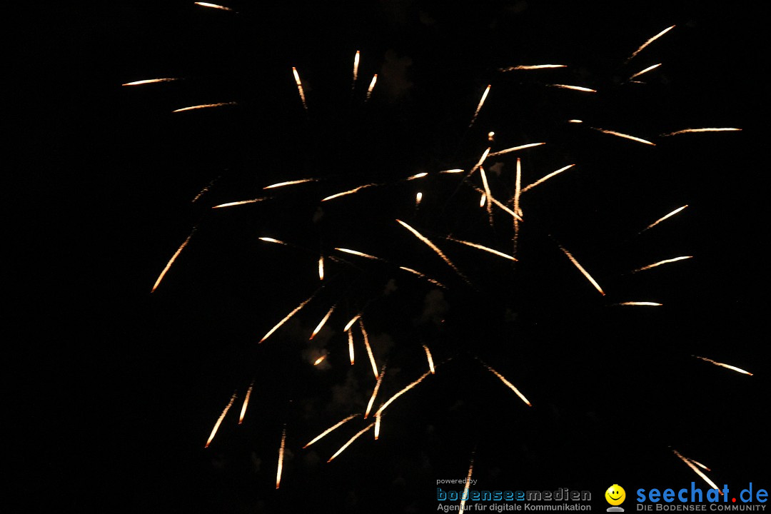 SEENACHTFEST mit Feuerwerk: Kreuzlingen am Bodensee, 08.08.2015