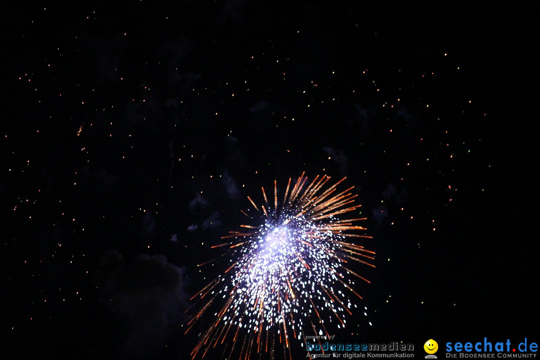 SEENACHTFEST mit Feuerwerk: Kreuzlingen am Bodensee, 08.08.2015