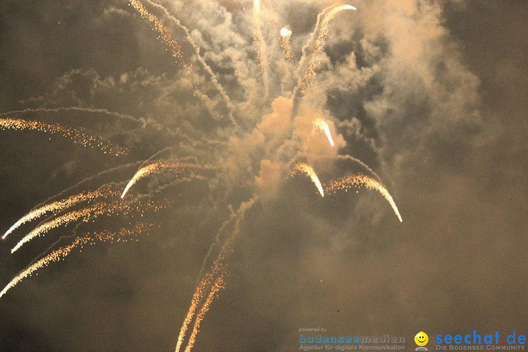 SEENACHTFEST mit Feuerwerk: Kreuzlingen am Bodensee, 08.08.2015