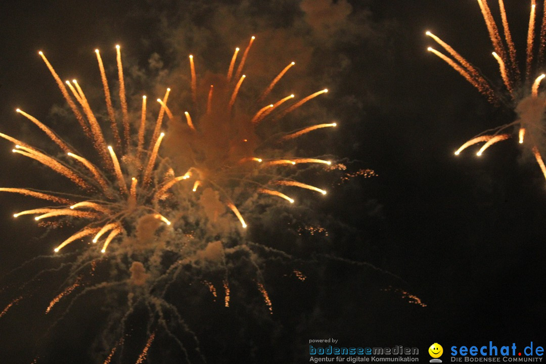 SEENACHTFEST mit Feuerwerk: Kreuzlingen am Bodensee, 08.08.2015