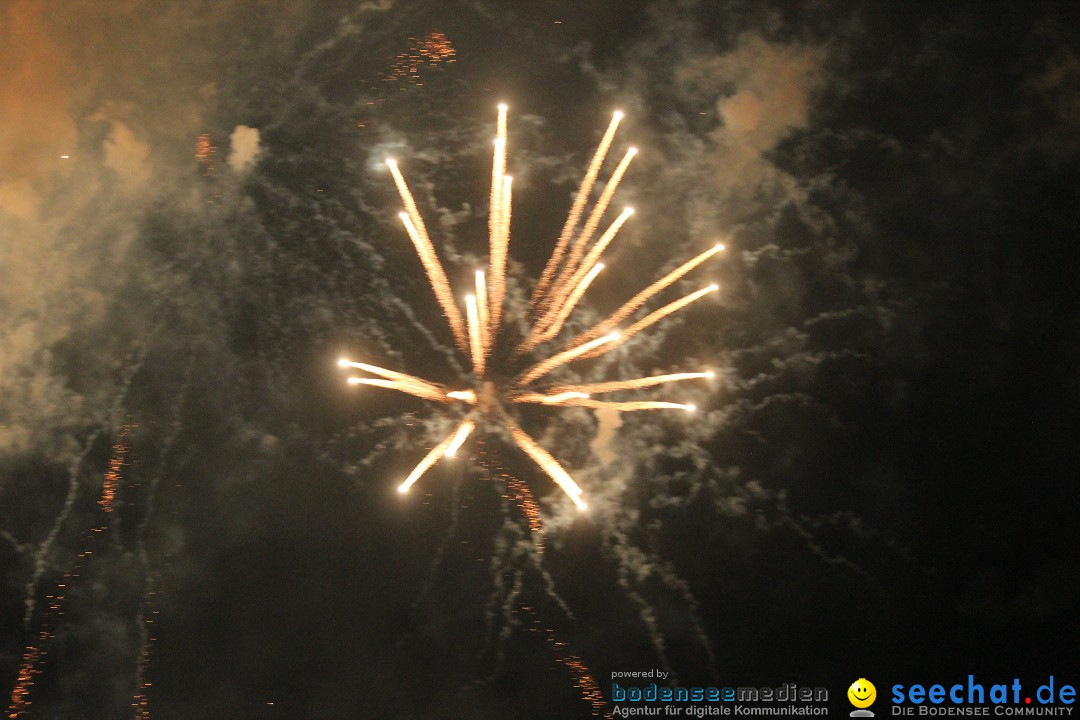 SEENACHTFEST mit Feuerwerk: Kreuzlingen am Bodensee, 08.08.2015