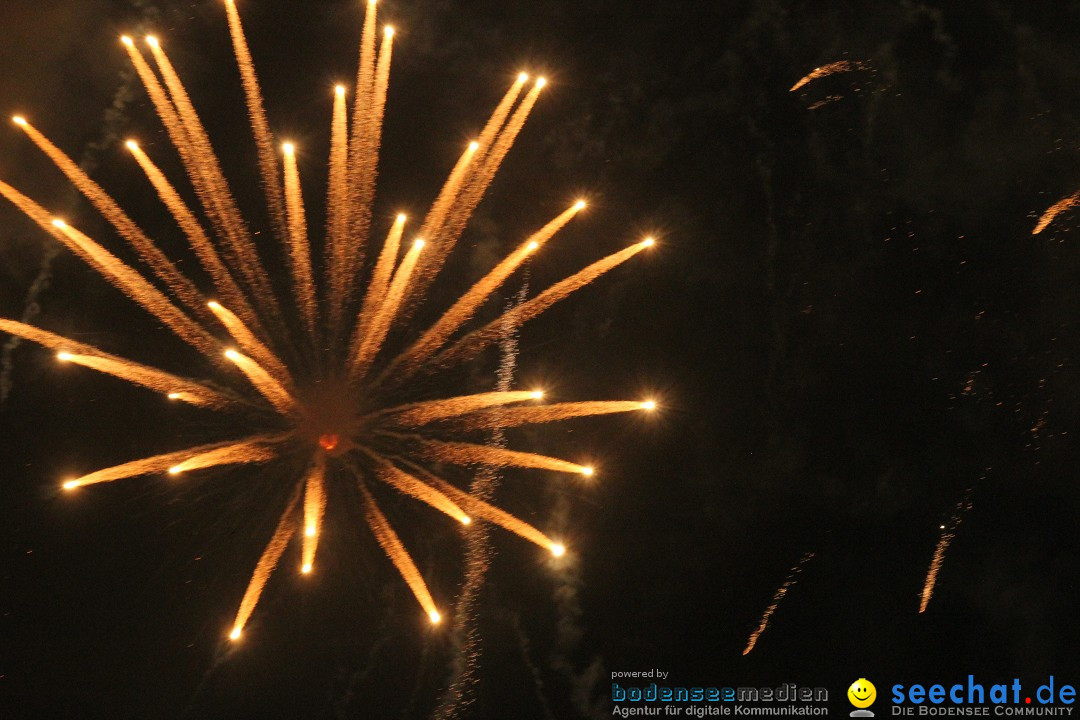 SEENACHTFEST mit Feuerwerk: Kreuzlingen am Bodensee, 08.08.2015