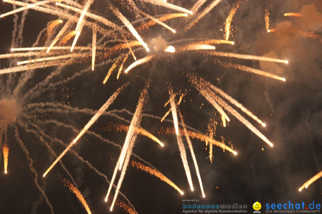 SEENACHTFEST mit Feuerwerk: Kreuzlingen am Bodensee, 08.08.2015