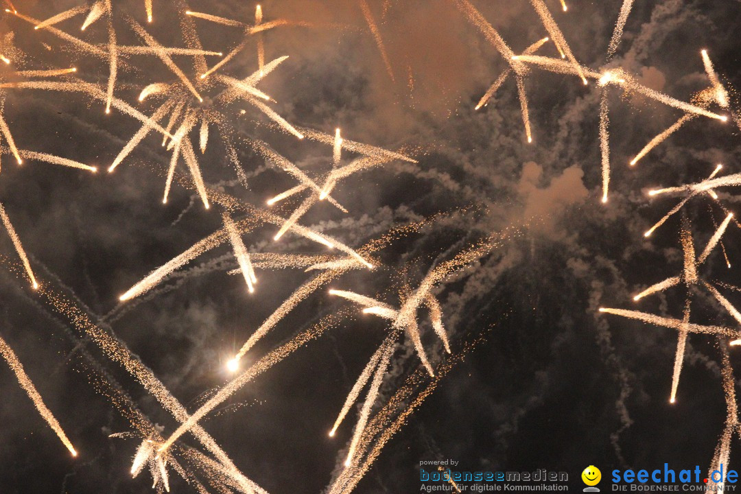 SEENACHTFEST mit Feuerwerk: Kreuzlingen am Bodensee, 08.08.2015