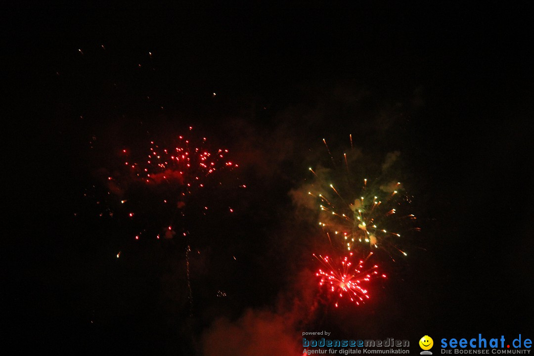 SEENACHTFEST mit Feuerwerk: Kreuzlingen am Bodensee, 08.08.2015