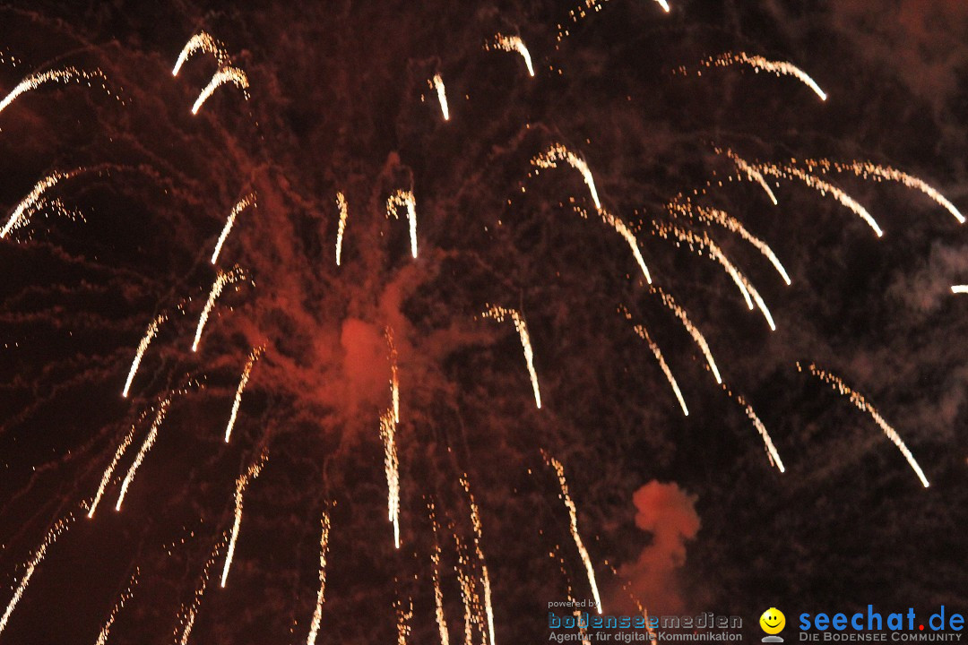 SEENACHTFEST mit Feuerwerk: Kreuzlingen am Bodensee, 08.08.2015