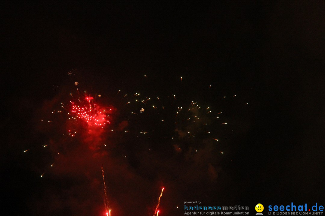 SEENACHTFEST mit Feuerwerk: Kreuzlingen am Bodensee, 08.08.2015