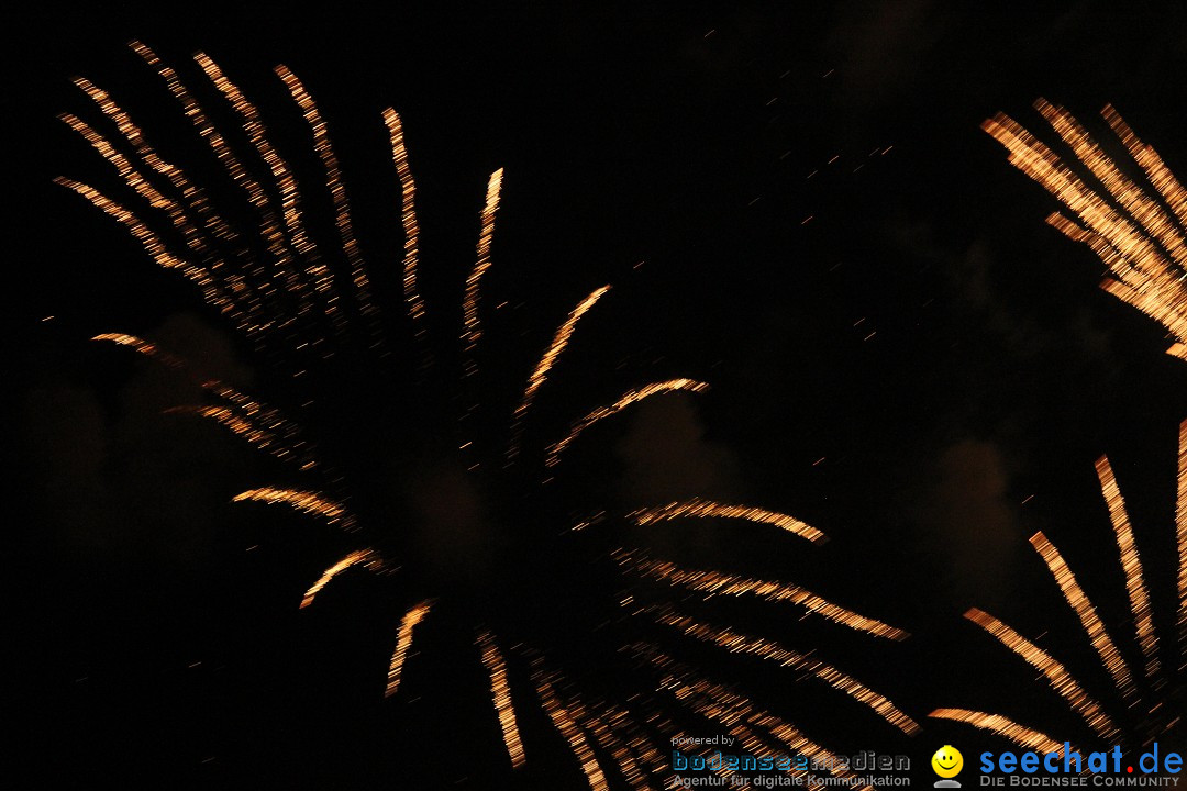 SEENACHTFEST mit Feuerwerk: Kreuzlingen am Bodensee, 08.08.2015