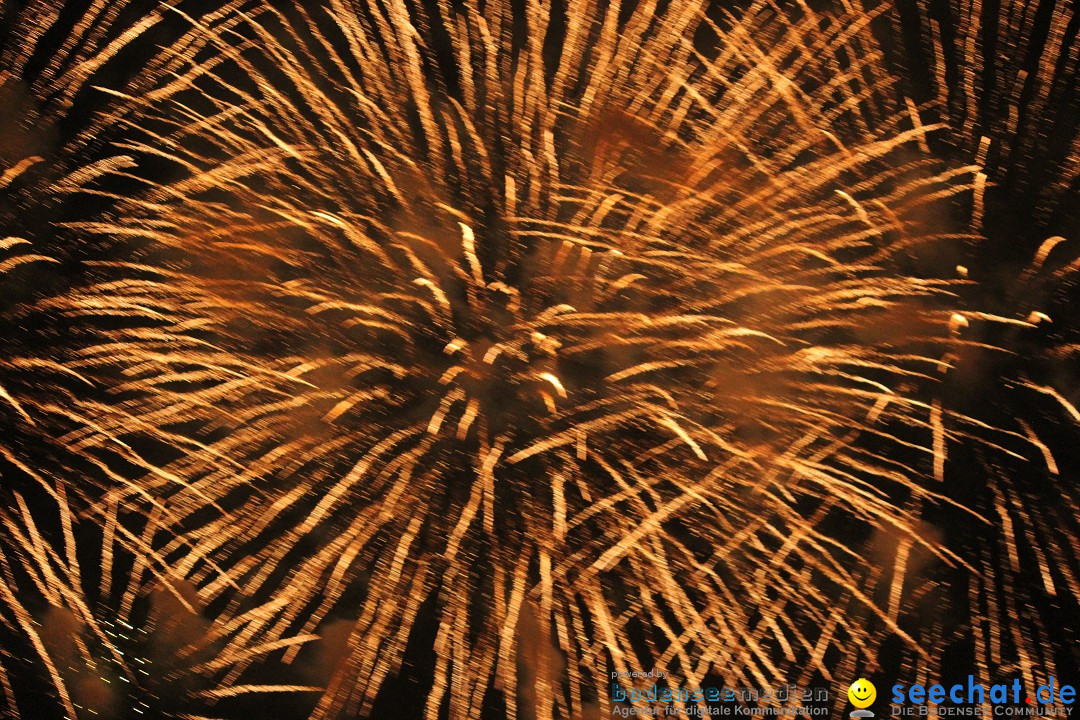 SEENACHTFEST mit Feuerwerk: Kreuzlingen am Bodensee, 08.08.2015