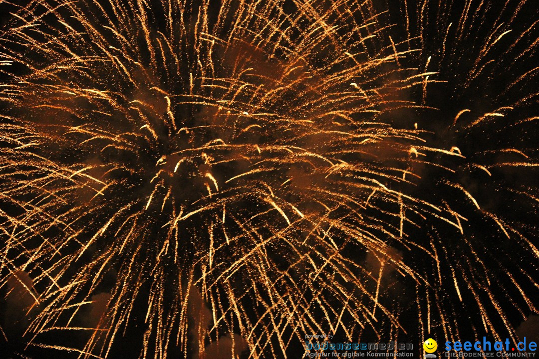 SEENACHTFEST mit Feuerwerk: Kreuzlingen am Bodensee, 08.08.2015