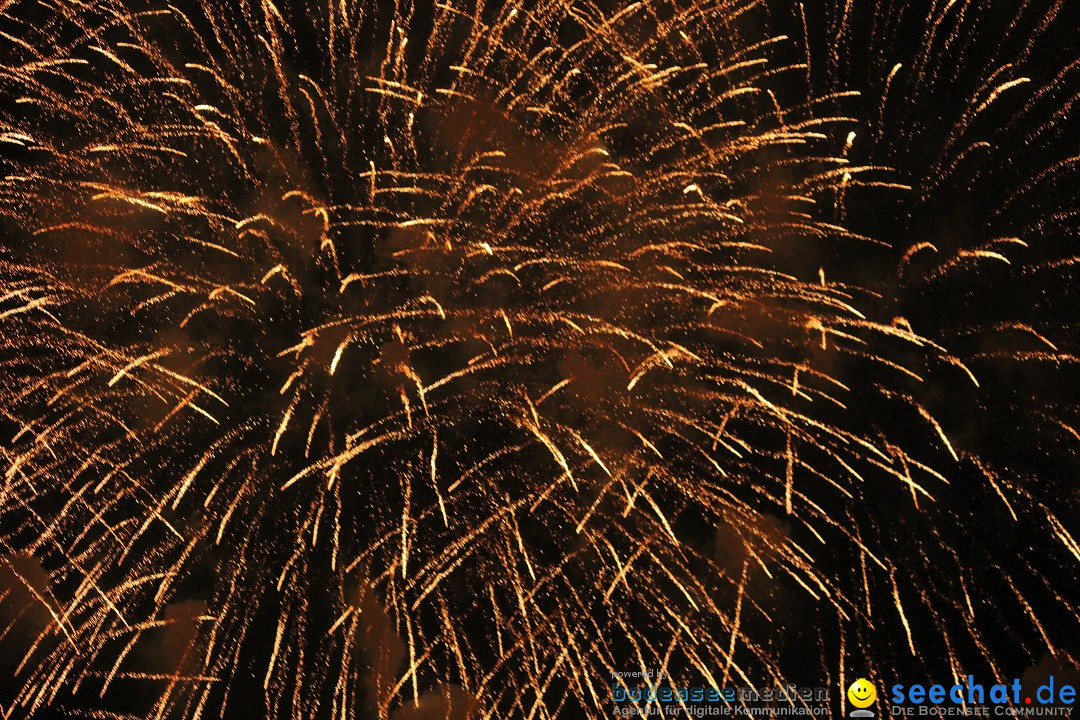 SEENACHTFEST mit Feuerwerk: Kreuzlingen am Bodensee, 08.08.2015