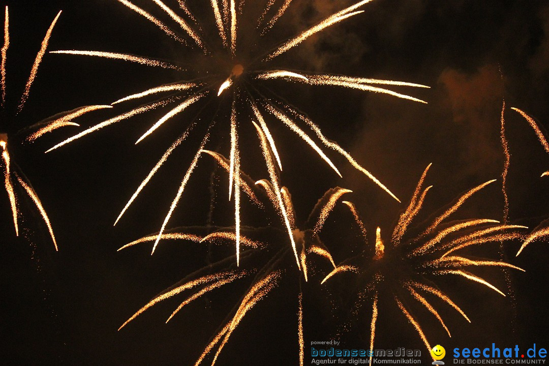 SEENACHTFEST mit Feuerwerk: Kreuzlingen am Bodensee, 08.08.2015