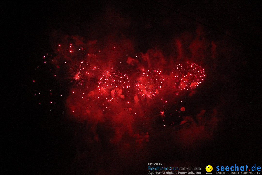 SEENACHTFEST mit Feuerwerk: Kreuzlingen am Bodensee, 08.08.2015